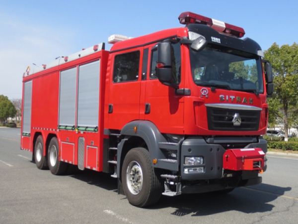 汕德卡后双桥洗消消防车